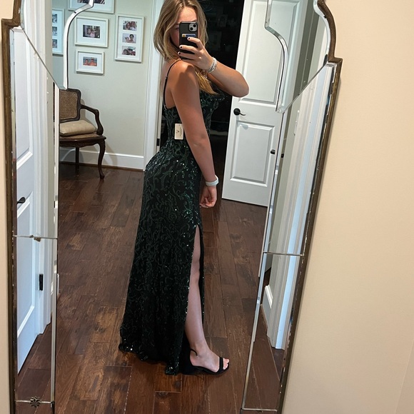 NWT Windsor Emerald Green Dress - Picture 3 of 7